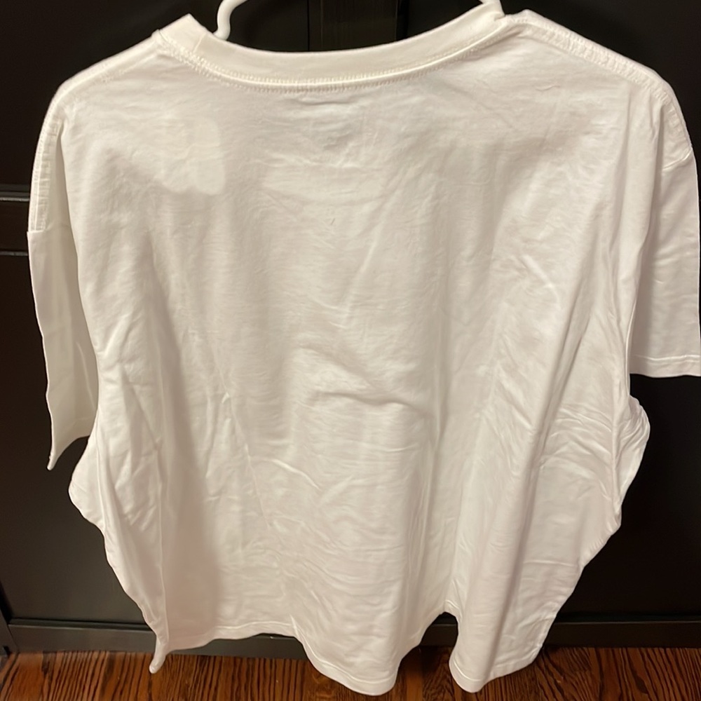 New with tags George brand mens 2xl white round neck tee shirt. - Picture 6 of 7